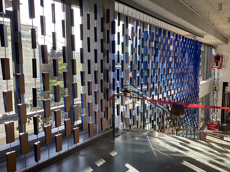 Seattle Wood Metal Feature