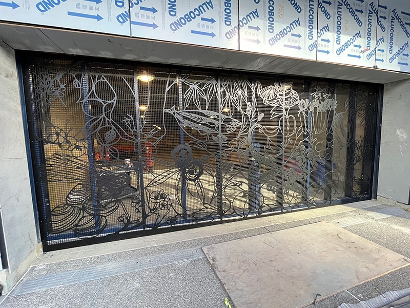 WACC Entry Cladding