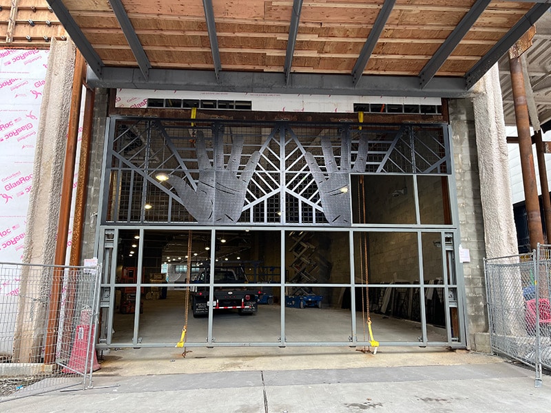 WACC Entry Cladding